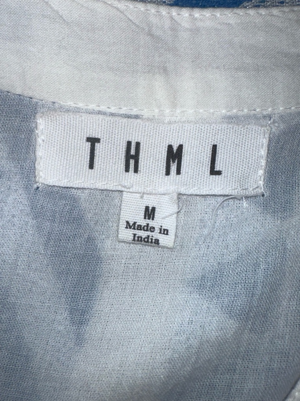 THML Light Blue and White Women's Top - Picture 2 of 9